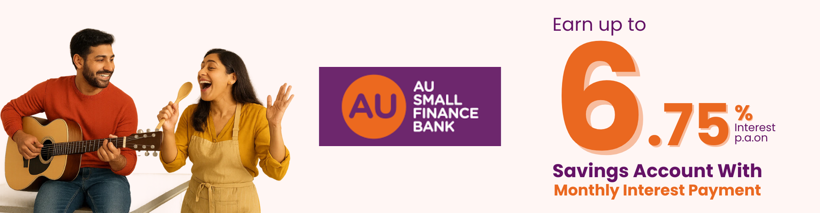 AU Bank banner